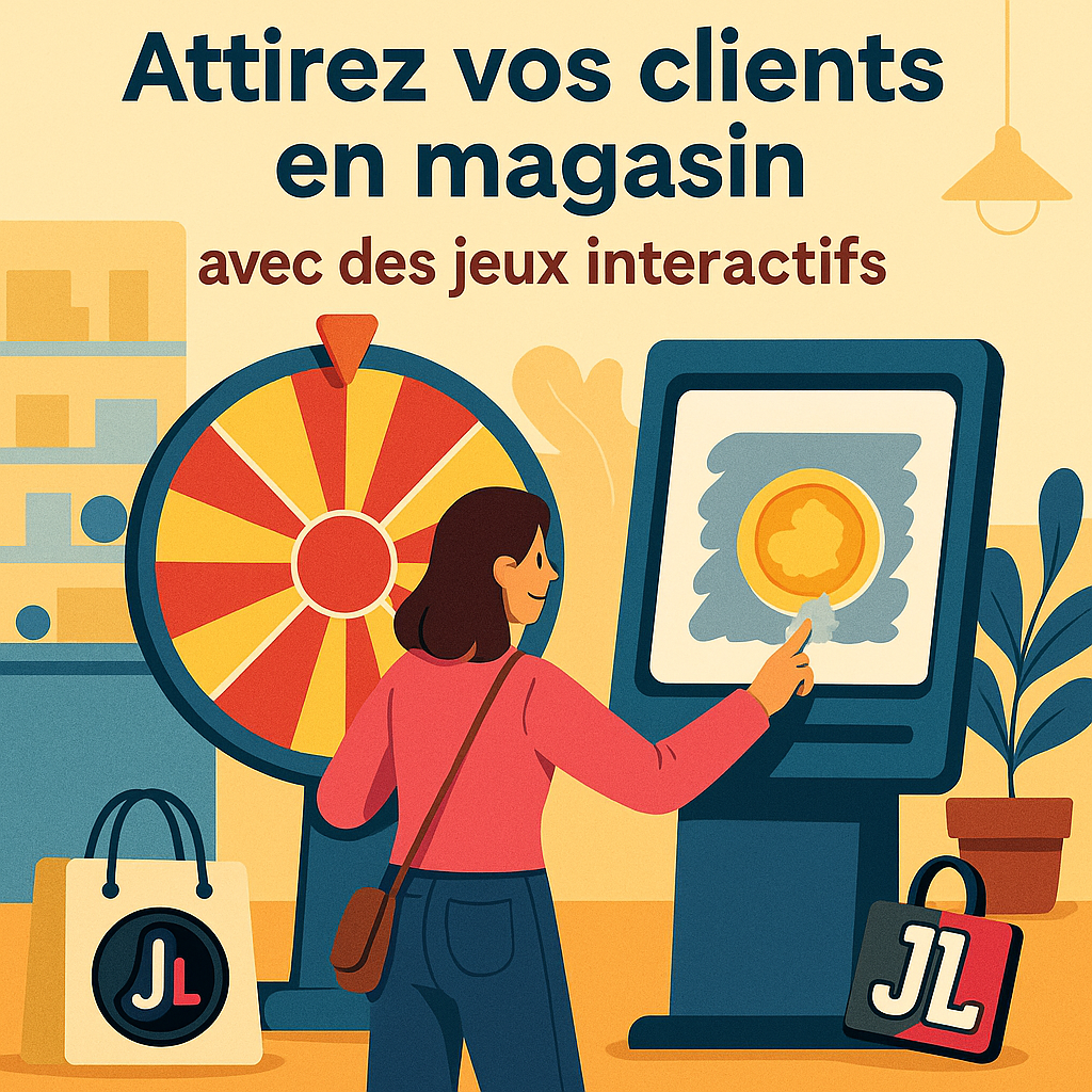 Animation commerciale en magasin avec mini-jeu